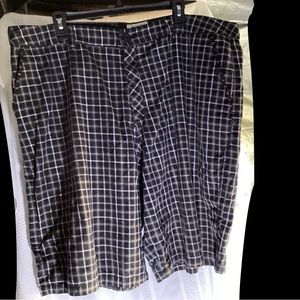 Hurley black and white shorts size 42